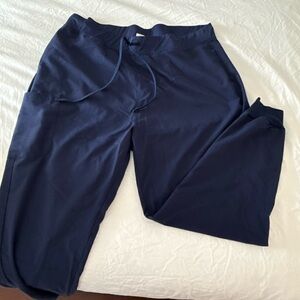 Navy Mandala Jogger Scrubs